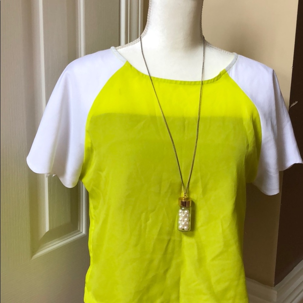 Maven neon cerise blouse